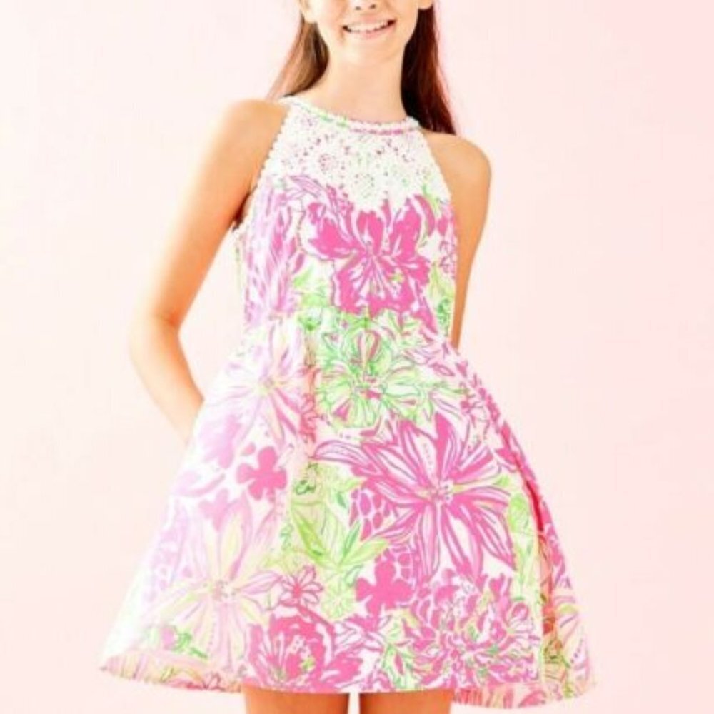Lilly Pulitzer Kinley Dress Koala Me Maybe SIZE 10 NWT